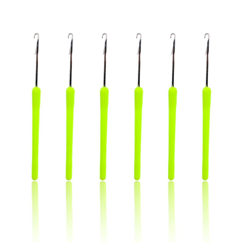 Fine handle wig crochet hook hair dye tongue crochet wig weaving tool carpet crochet hook
