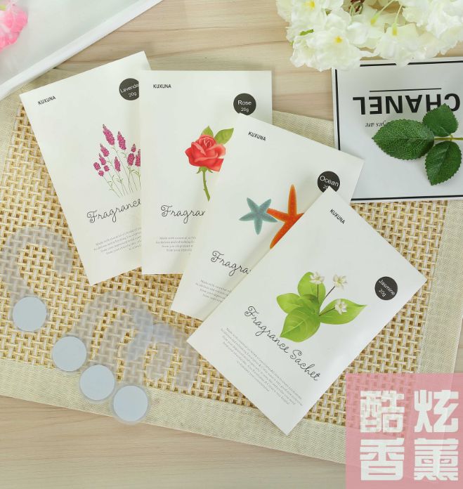 KUXUAN sachet, sachet hook, sachet insect repellent, household sachet Application Scenario