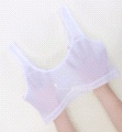 Double Mesh Girls Wide Band 🍒 Design Comfortable Breathable Bra Item Picture