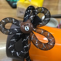 Resin bear head, accessories