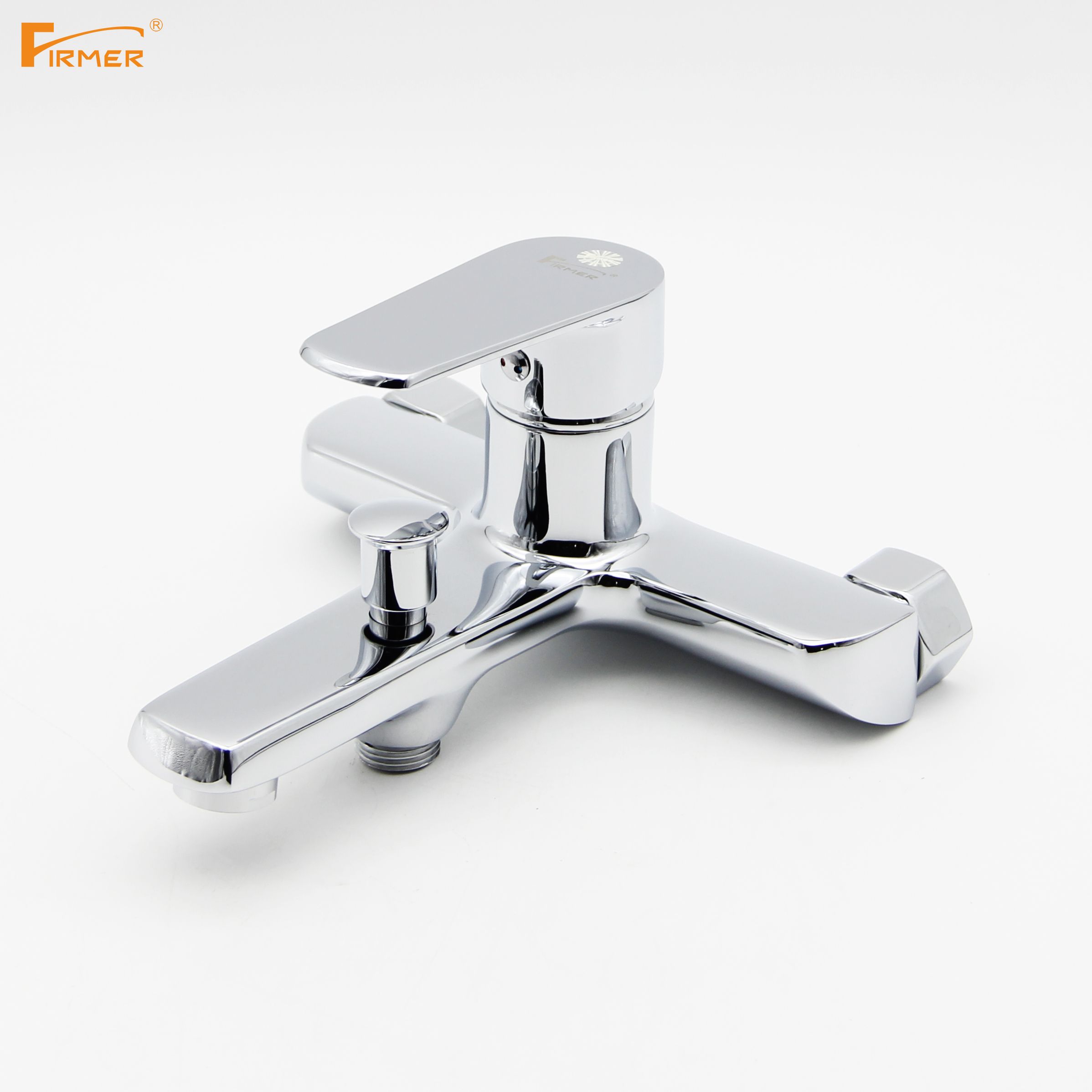 FIRMER Shower tub faucet hot and cold full copper bath triple bath bath full figure