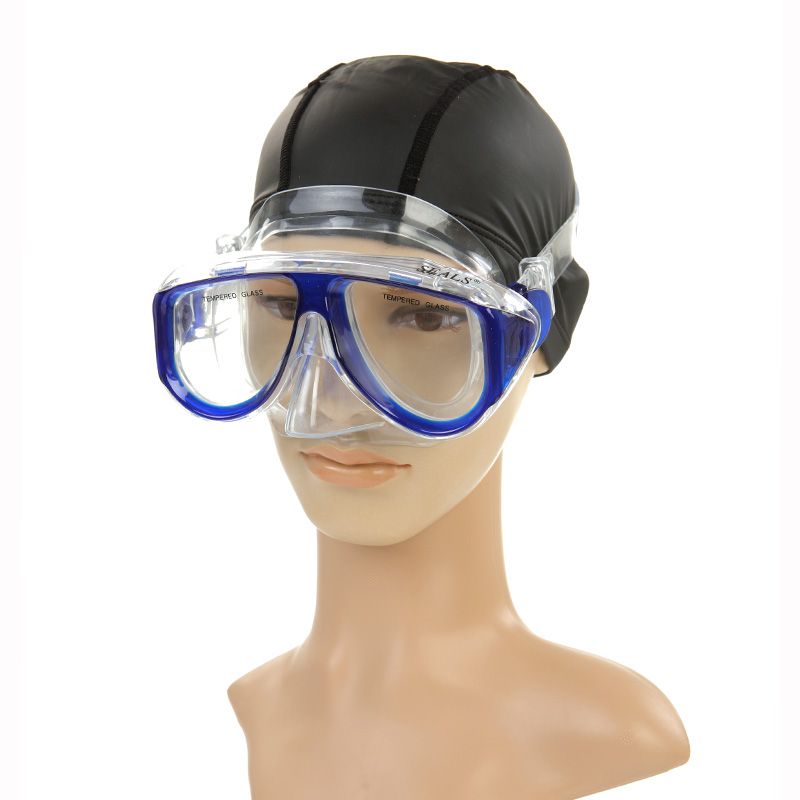 大框潜水面镜潜水镜套装潜水用品成人面罩大框泳镜男女M9产品图