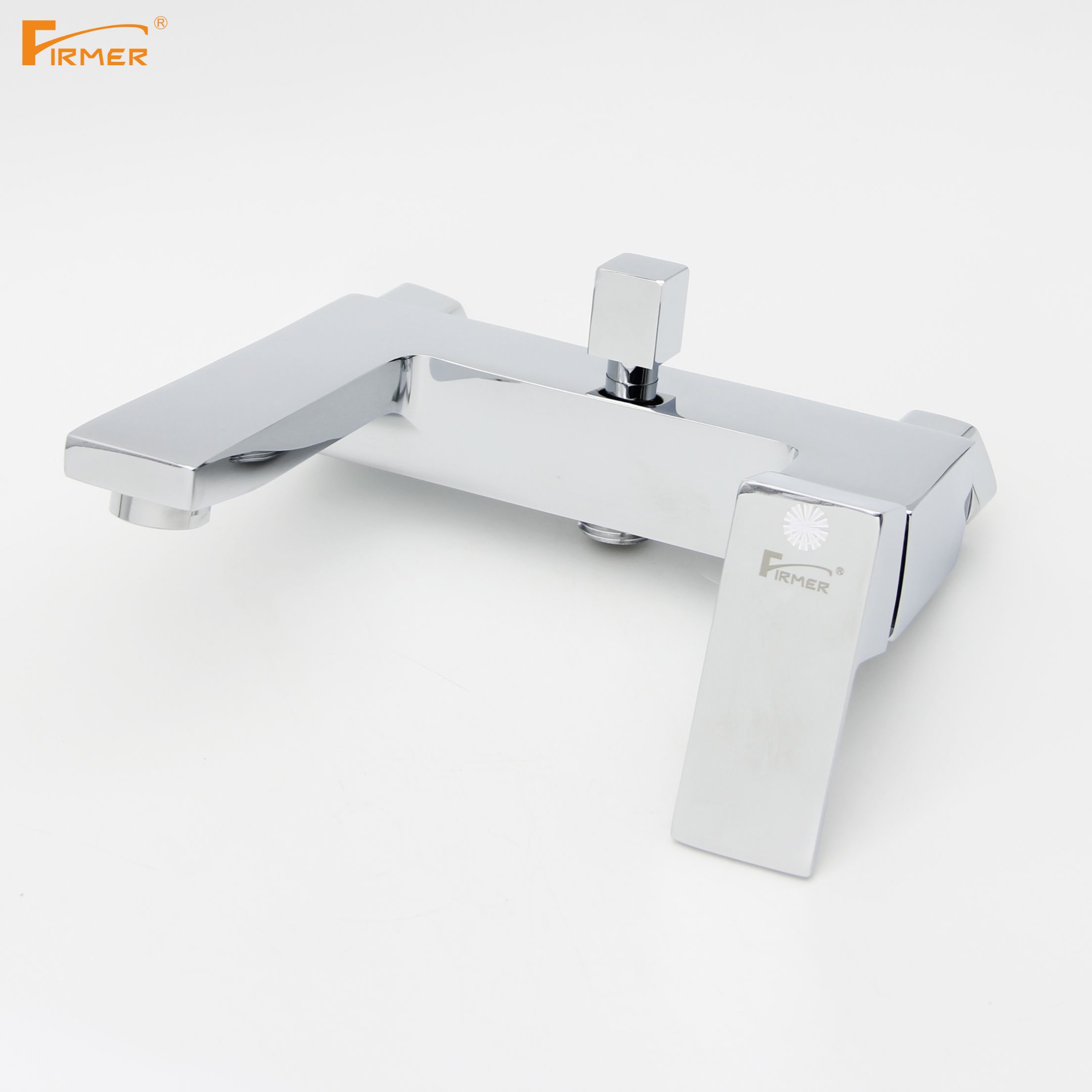 FIRMER hot and cold water faucet shower water heater on/off valve bath simple bathroom triple full figure