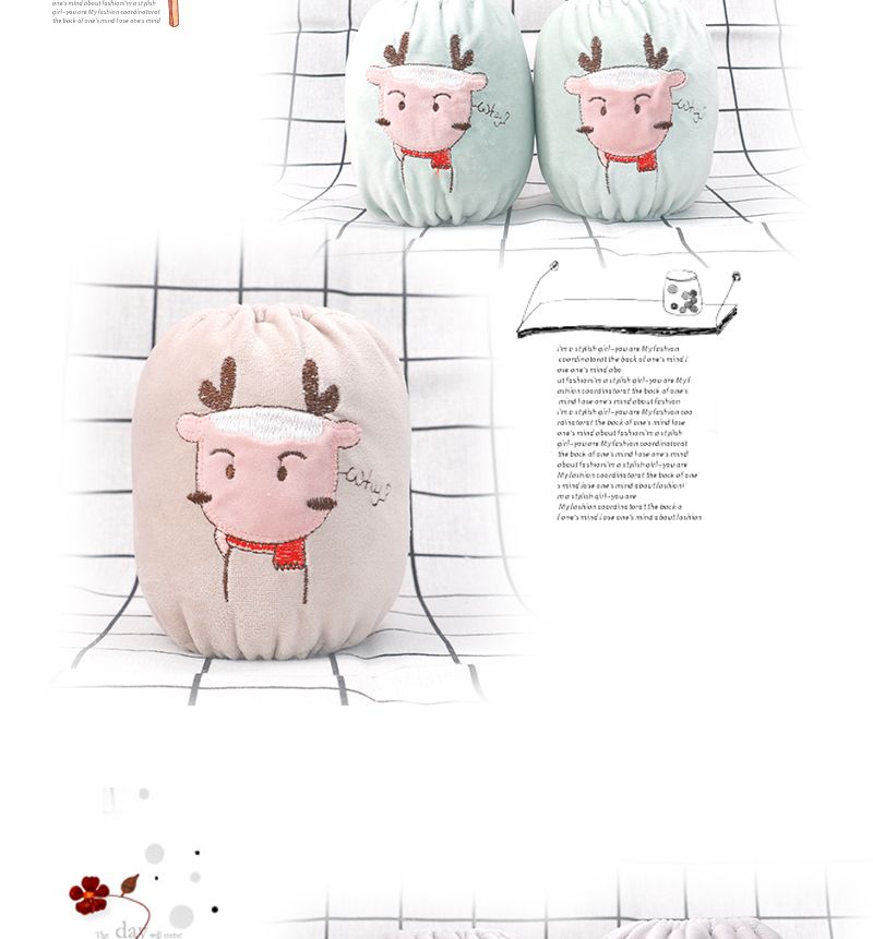 Plush Embroidered Sleeve For Children undefined