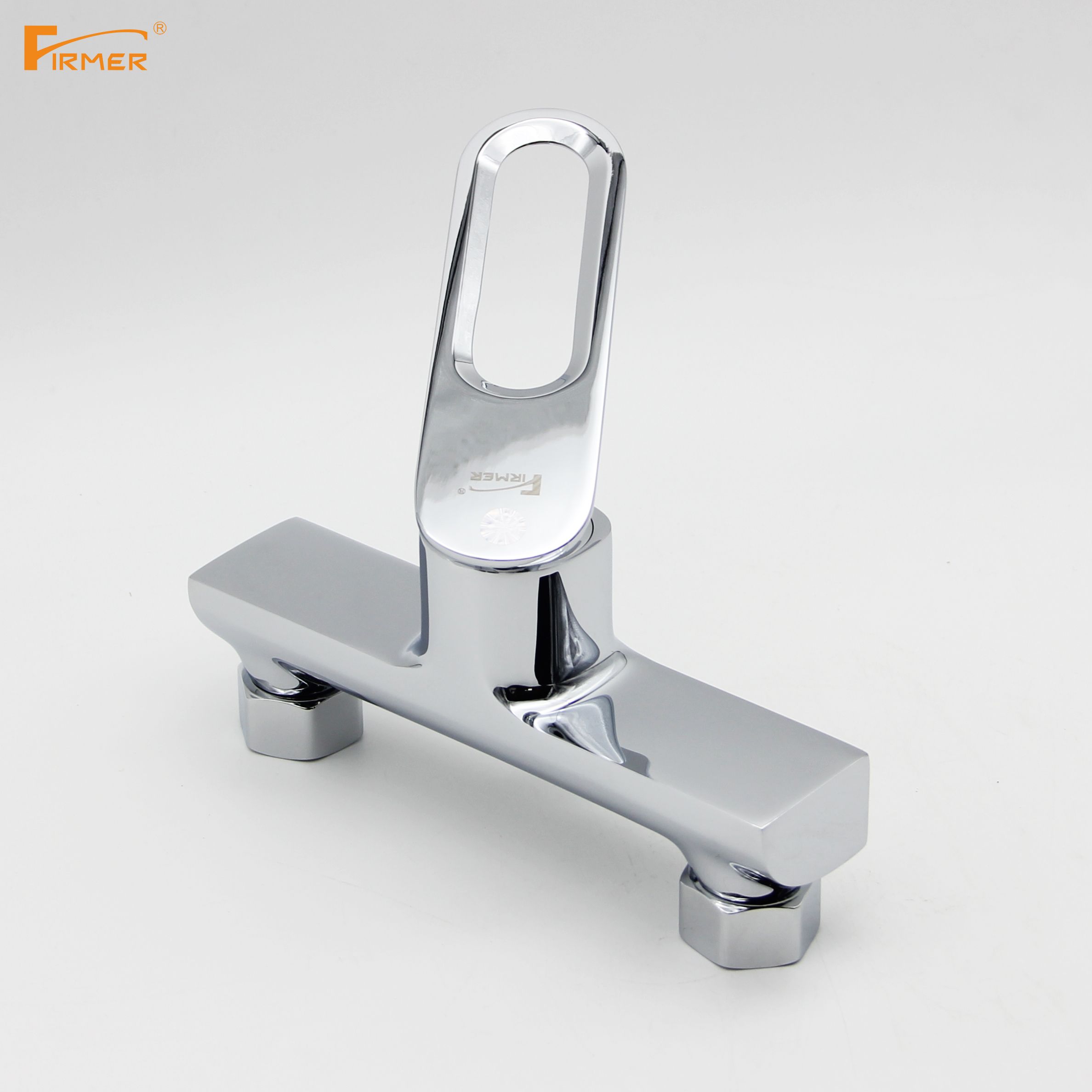 FIRMER bathroom bathroom shower bath faucet hot and cold mixing valve switch triple full figure