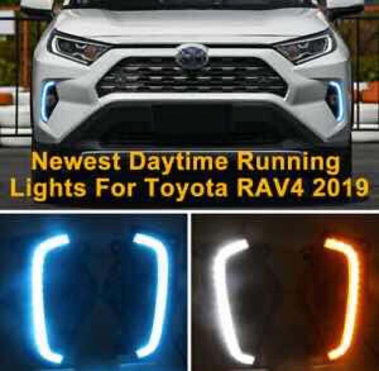 Professional production of Rav4 daytime running light dedicated auto and motorcycle parts with original factory quality