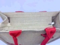 Customized logo for jute shopping bags and gift bags undefined