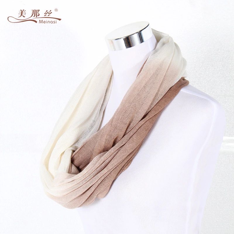 2020 Meina Silk Supply Hanging Dye Matching Color Warm Fashion Warm Bib Factory Direct Sales details Picture