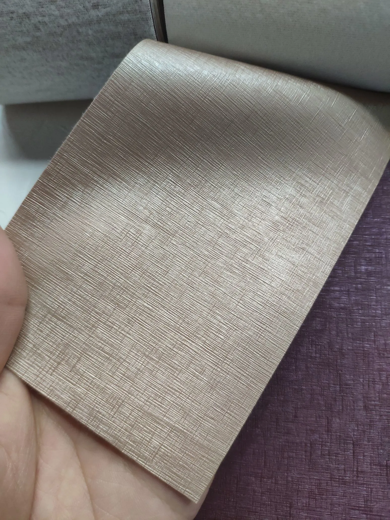 In-stock decorative leather, artificial leather, background wall, soft and hard leather, sliding door leather, with stunning and sharp edges detail image 5
