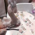 Modern Girl Autumn And Winter Swan Cute Children's Baby Clamp Single Color Mix 20 Batch Free Shipping Item Picture