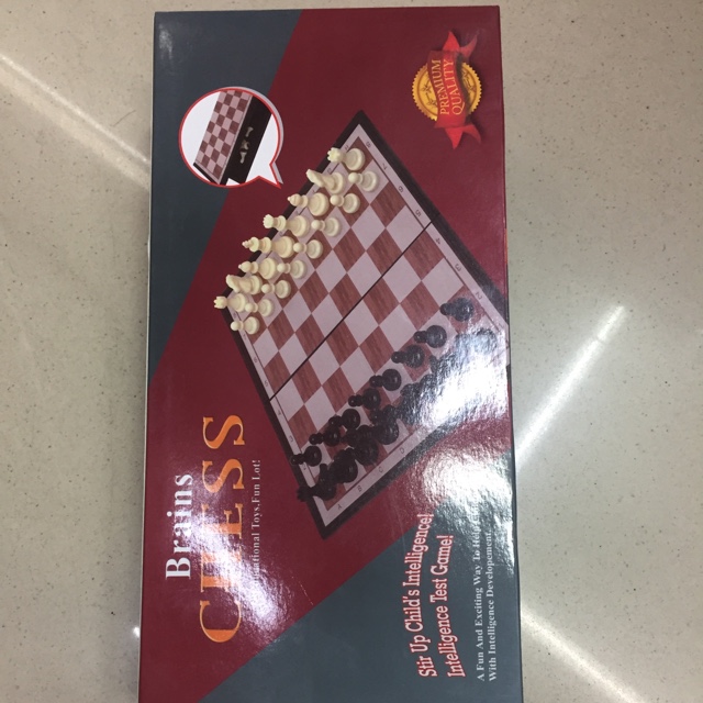 Chess 8508 chess with magnetic moves folding chess thumbnail
