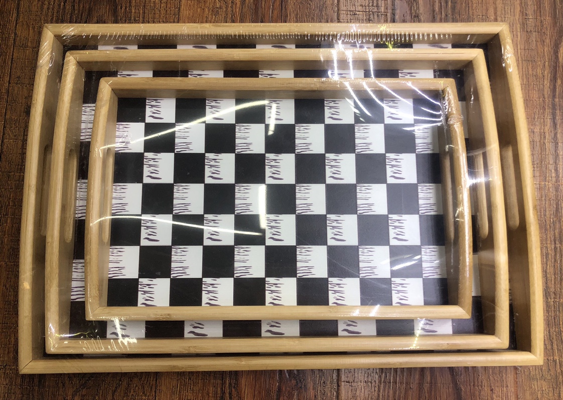 Wooden bamboo tray (10) thumbnail