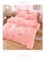 The 4-piece set of warm bedding with milk velvet embroidery is in full bloom undefined