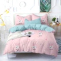 The eco-friendly brushed four-piece bedding set is a bestseller and sales champion at street stalls in foreign trade! undefined