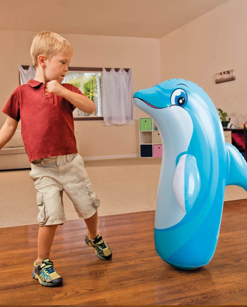 INTEX充气不倒翁玩具宝宝大号小孩儿童拳击锻炼充气益智玩具44669详情1