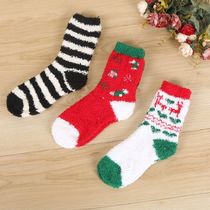 Winter home floor socks fashion cute warm sleep socks