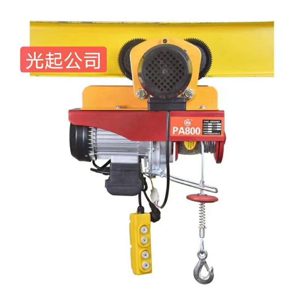 Micro electric hoist running type factory direct sales, low profit but high volume, reasonable price, customer feedback, high quality and reliable pic 2