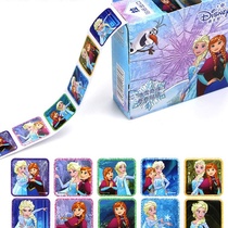 200 rolls of stickers genuine cartoons Rolls of stickers cute kids girls Prize stickers cute Frozen
