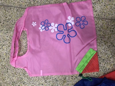 Burst Polyester Printing Shopping Bag Bags Gift Bags Tote Bag Manufacturers Direct Sales