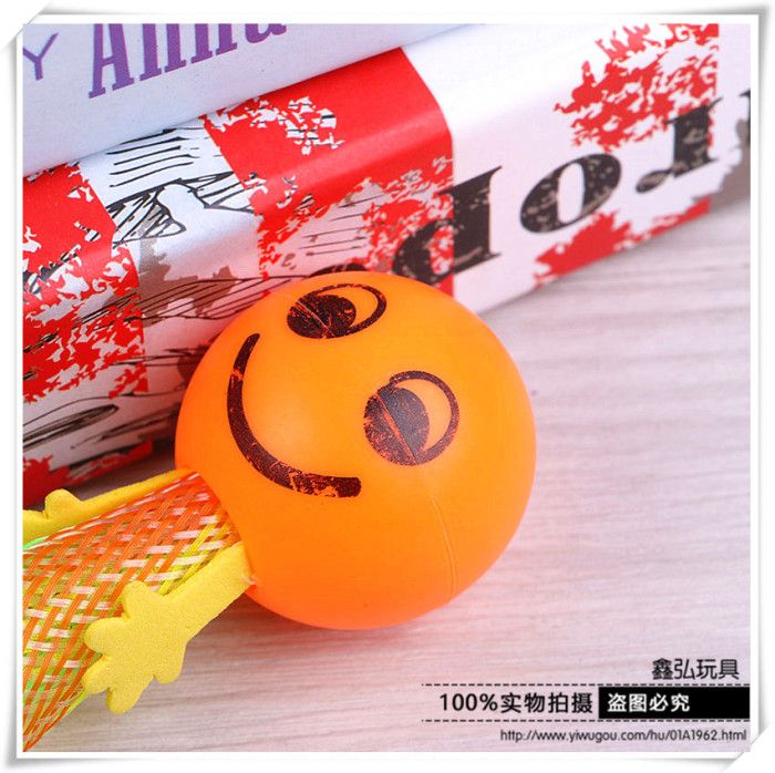 卡通弹力球笑脸图案 精品玩具厂家直销 创意儿童玩具塑料玩具批发详情图5