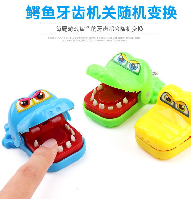 Hand-biting crocodile teeth, hand-biting shark bites, stress-relieving wonder, Douyin's same style, popular children's toy details Picture
