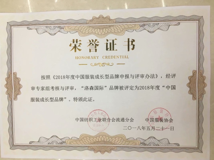 Losen International qualification pic - 2