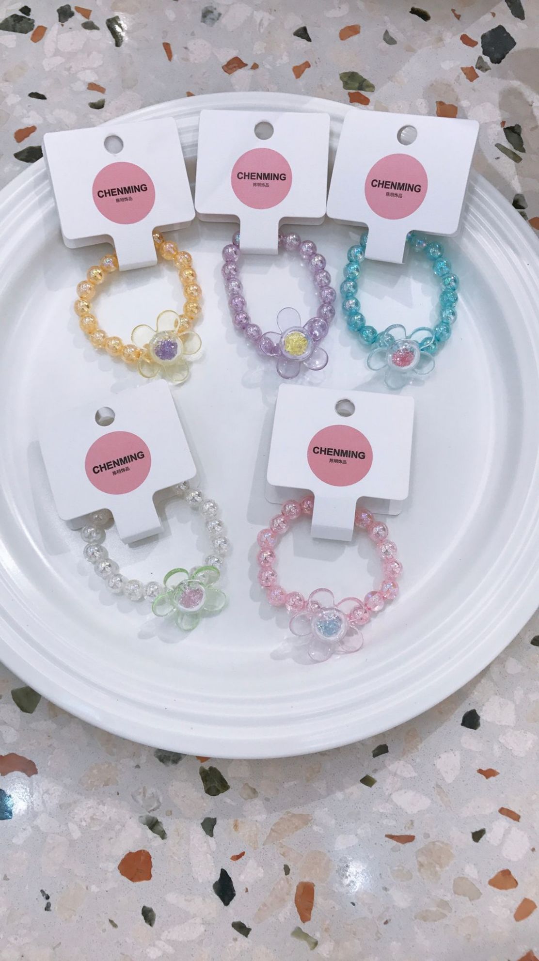 Yiwu Selection flower bracelet /8431