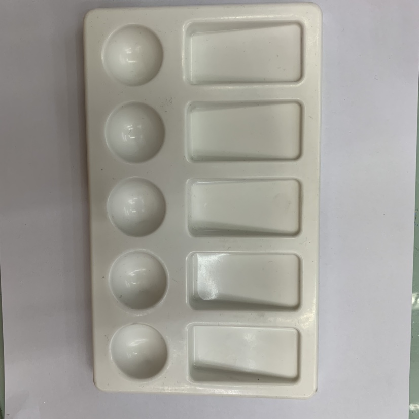 10 style color trays, white color trays, color trays