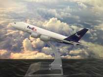 Aircraft model (14CM fedex alloy aircraft Model) Metal aircraft simulation aircraft model