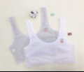 Double Mesh Girls Wide Band 🍒 Design Comfortable Breathable Bra Specification drawing