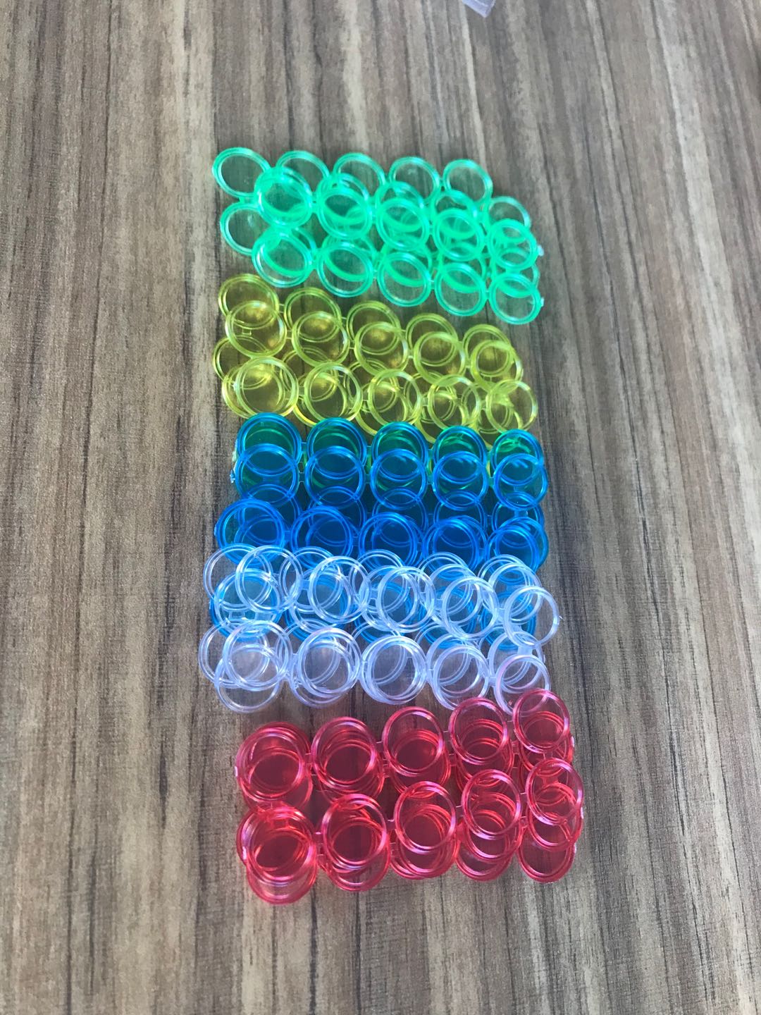 Plastic bingo, garden slice