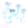XINCHENYUN Children's cute wig hair clips, ice and snow wig headwear details Picture