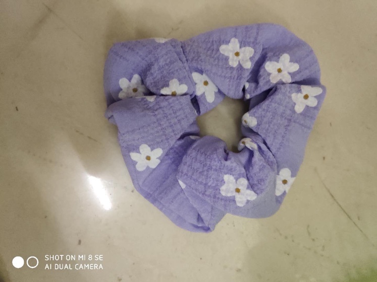 Bubble crepe printed floret plum colon ring Hong Kong Chen jewelry thumbnail