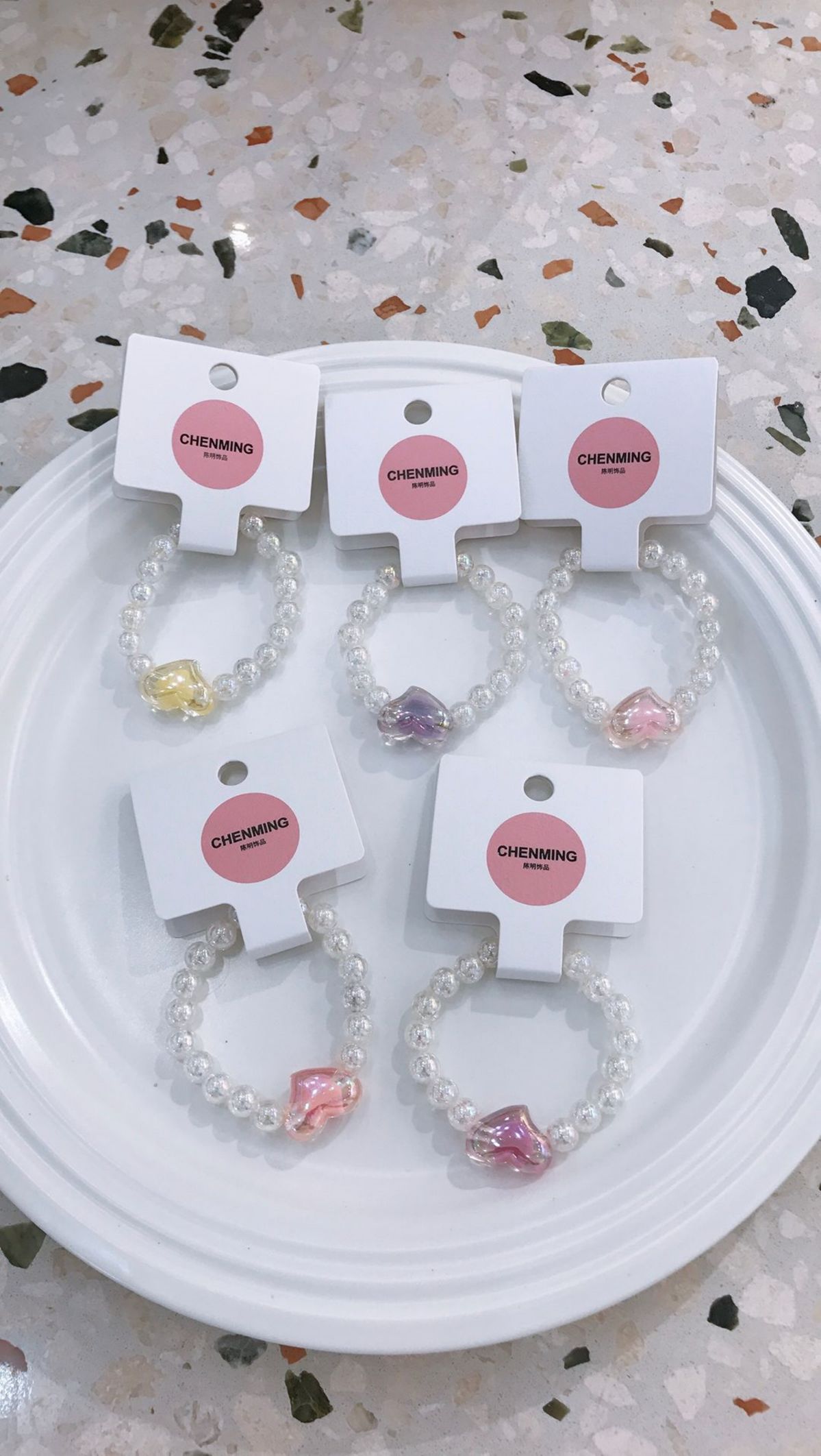 Yiwu good heart-heart bracelet /8431