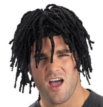 A black man with dreadlocks and short, long vacation hair