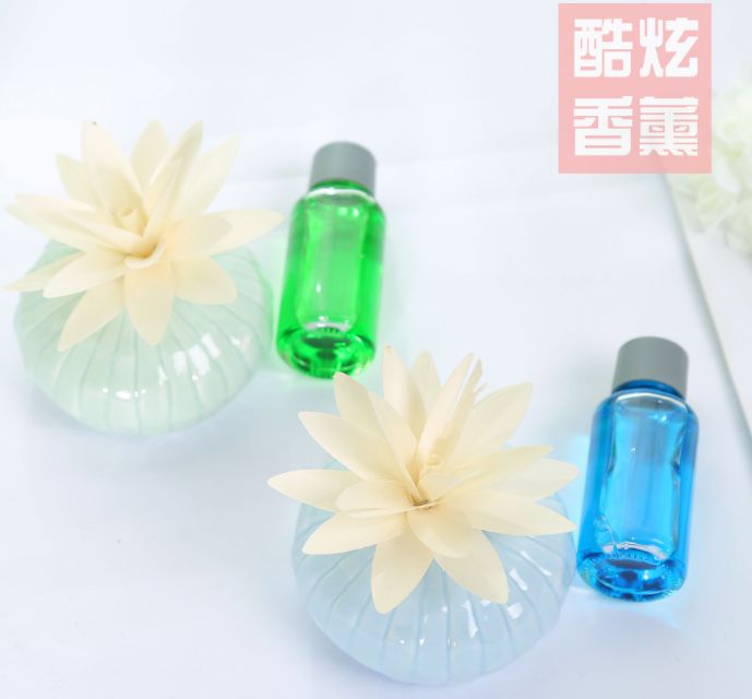 Flameless aromatherapy essential oil set, square bottle rattan Aromatherapy air Freshener Specification image