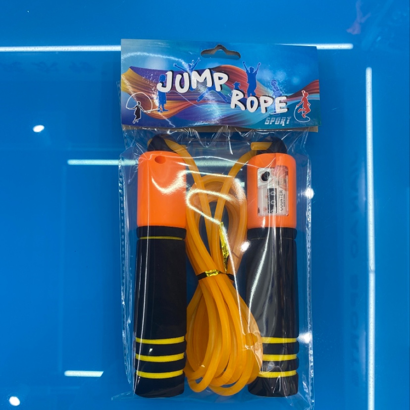 Sponge counter skipping rope