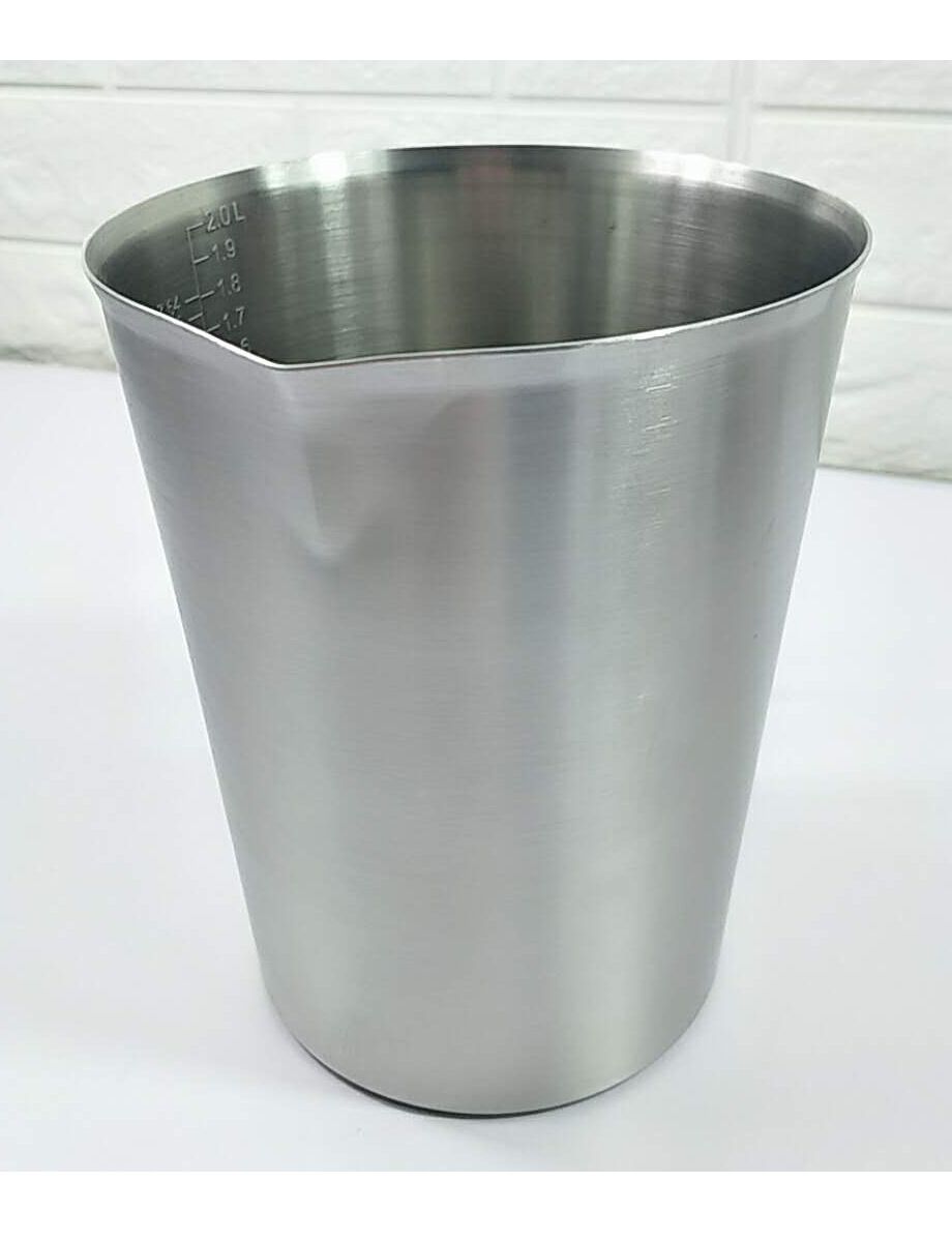 Thickened stainless steel measuring cup milk tea coffee measuring cup with scale drawing cup baking measuring spoon thumbnail
