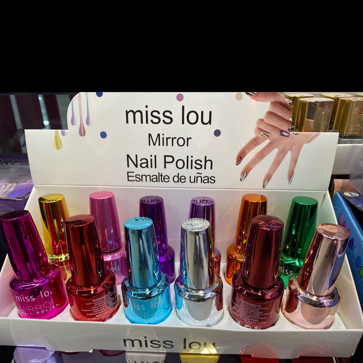 From The Quantitative 7200 Mirror Nail Polish Manufacturers Direct Sales Sample To Make Waterproof Do Not Fade Specification drawing