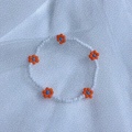 Rice bead small flower bracelet undefined