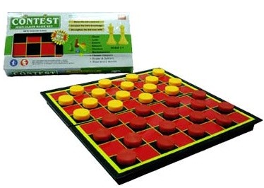 Magnetic Western checkers