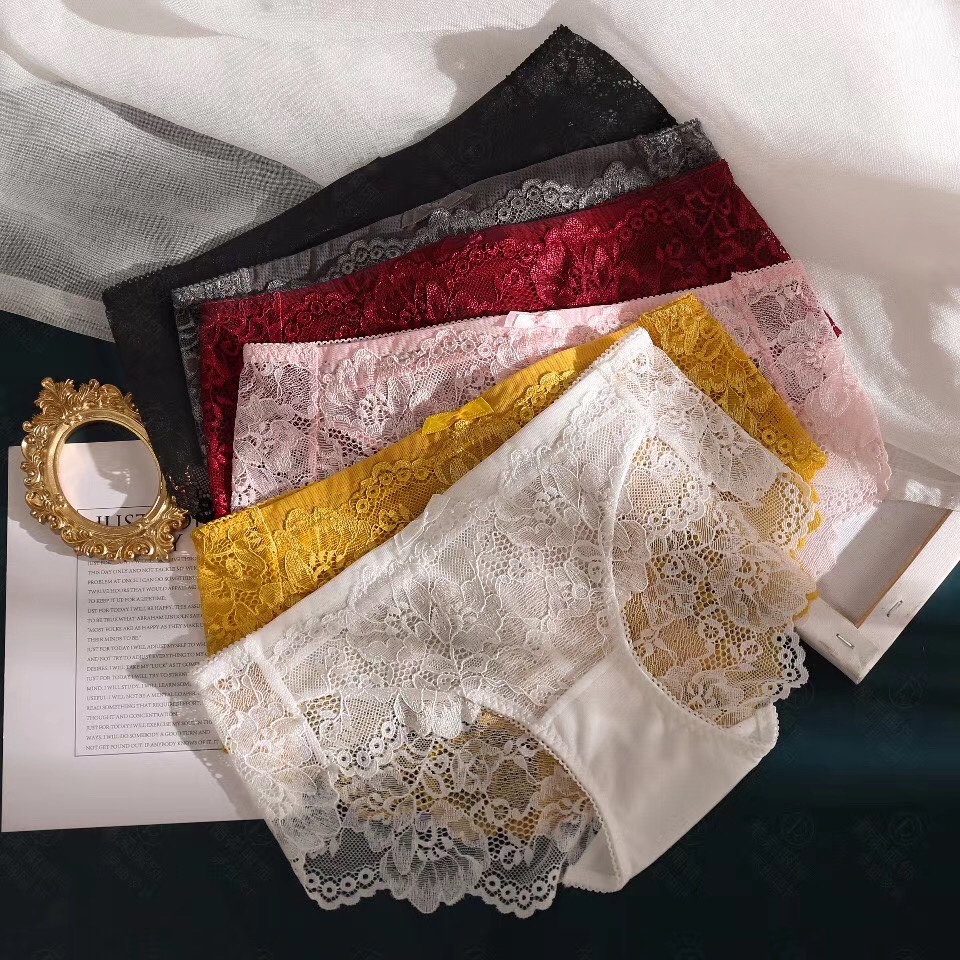 Lace triangle underpants