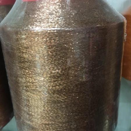 Extra fine gold and silver nylon and polyester, single package, double package, embroidery thread, uses (stockings, underwear, gloves, scarves, hats, wool yarn, headbands, etc.) 58 coffee Extra fine gold and silver nylon and polyester, single package, double package, embroidery thread, uses (stockings, underwear, gloves, scarves, hats, wool yarn, headbands, etc.) 58 coffee