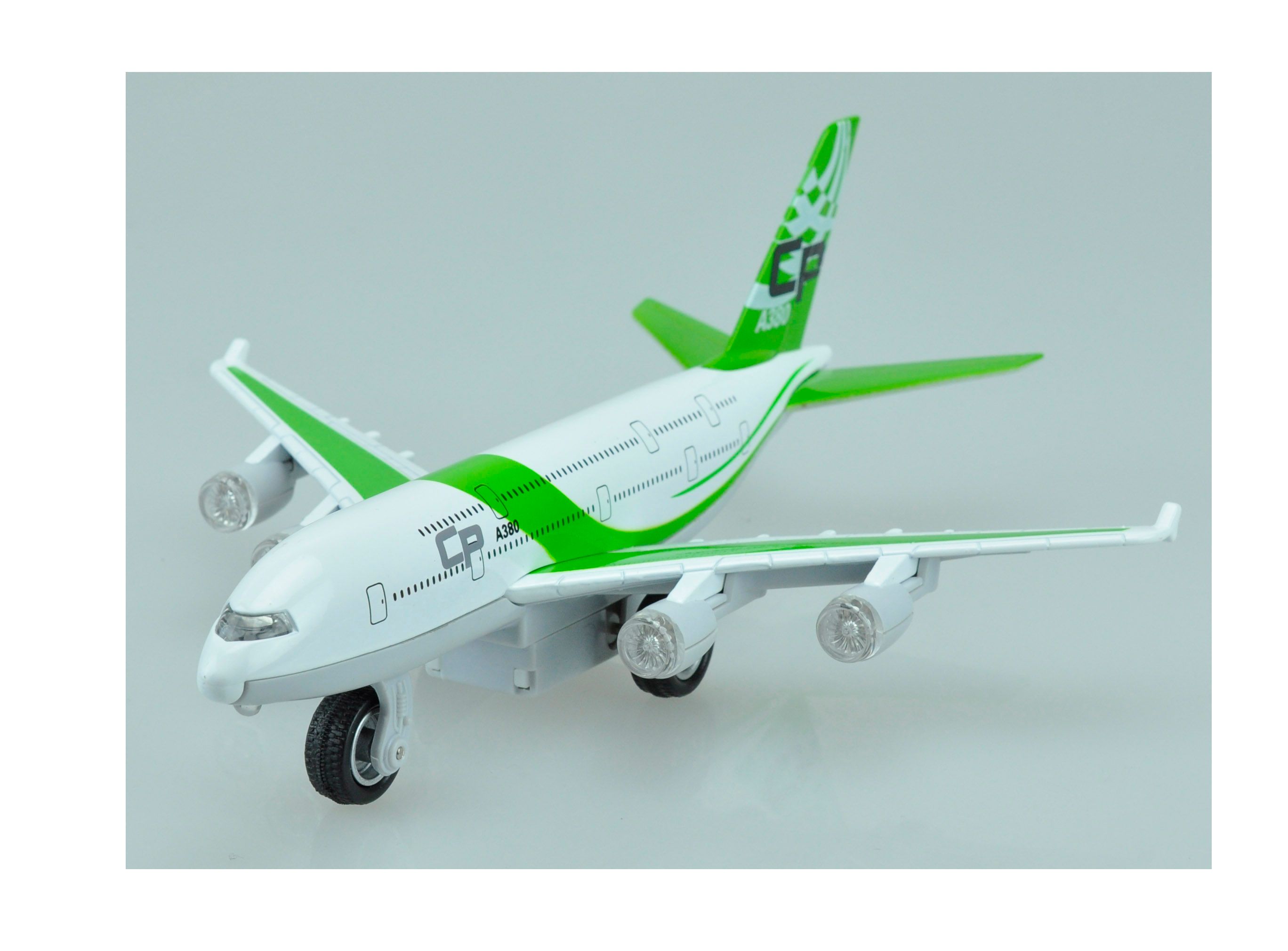 New children's alloy airplane toy, Huili Sound and Light detail image 5