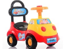 Four-wheeled trolley