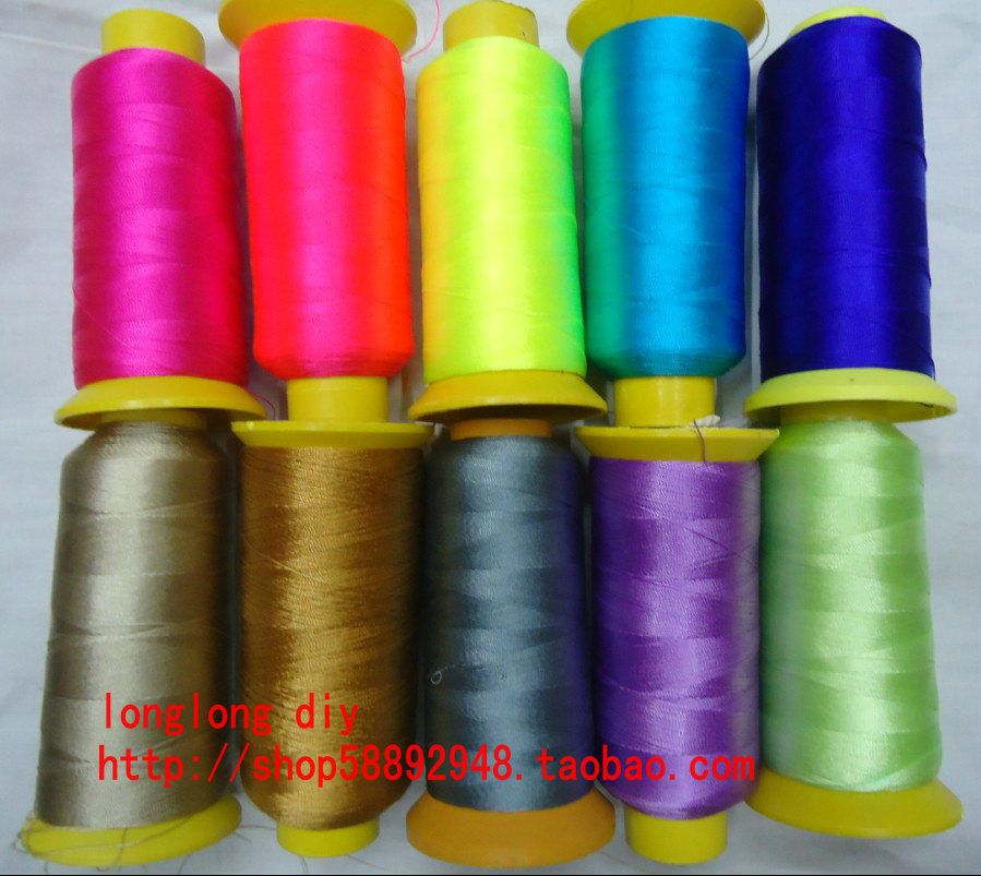 3/6/9/12/15 Stranded thread/Nylon thread/nylon tassel thread/DIY bracelet beaded thread/Nail drawing thread detail image 1
