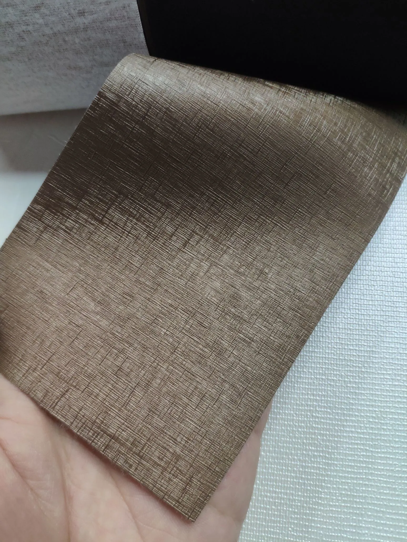 In-stock decorative leather, artificial leather, background wall, soft and hard leather, sliding door leather, with stunning and sharp edges detail image 7