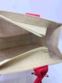 Customized logo for jute shopping bags and gift bags undefined
