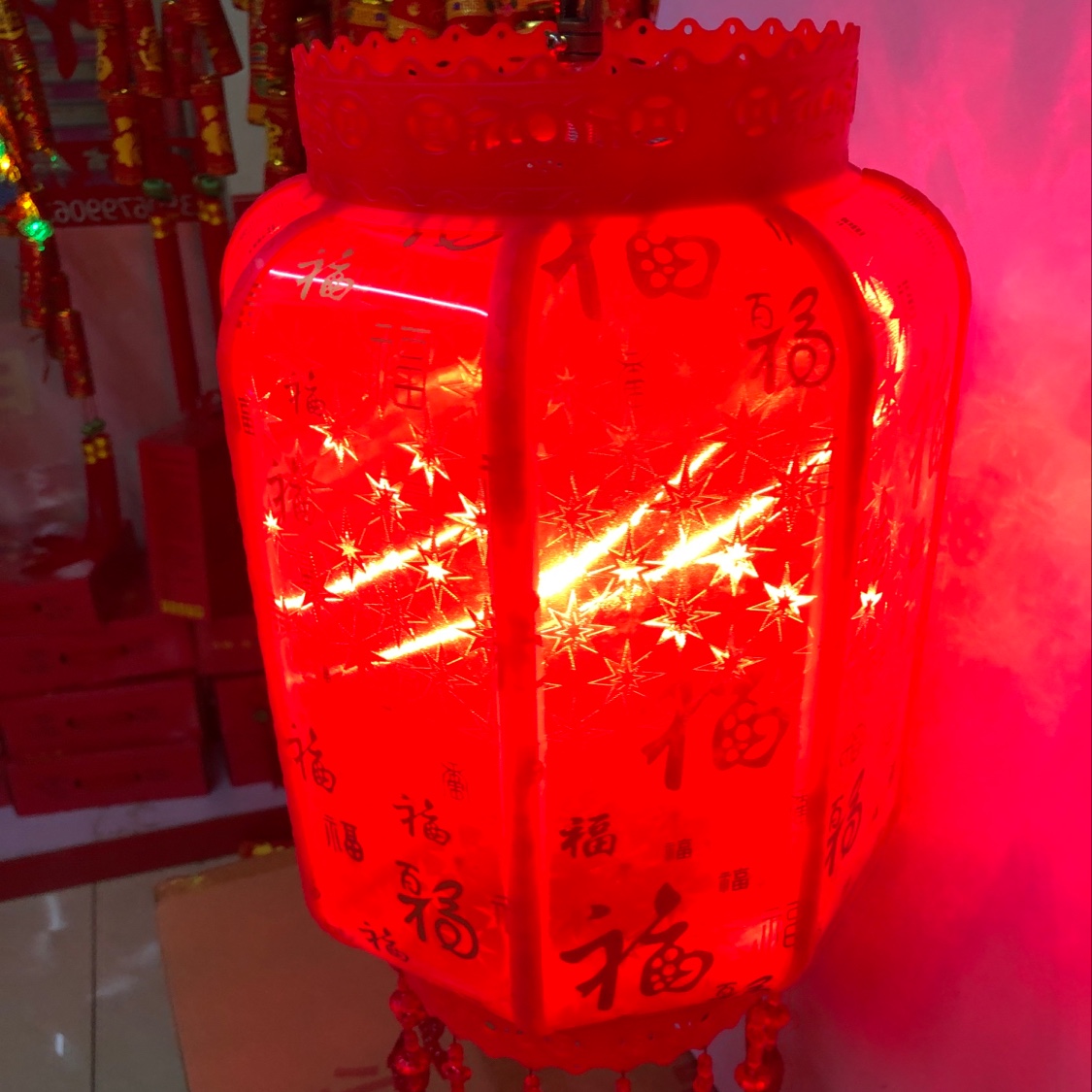 2021 new style factory direct sales wholesale acrylic rotating lights, wedding and festival supplies. Moving into a new home Application Scenario