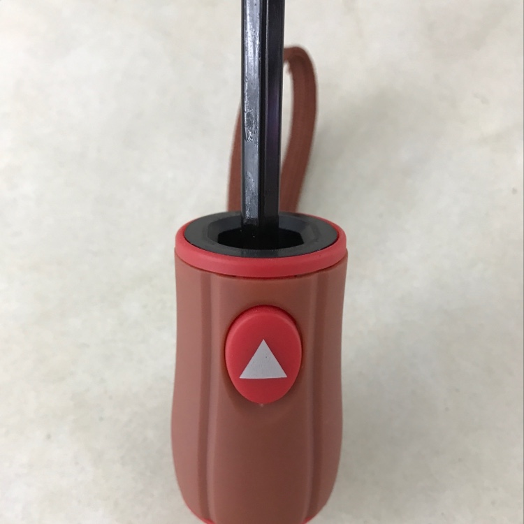 Item No. 3057B Semi-automatic heat transfer Black Swan Three-fold Umbrella Application Scenario